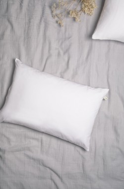 Down and feather pillow