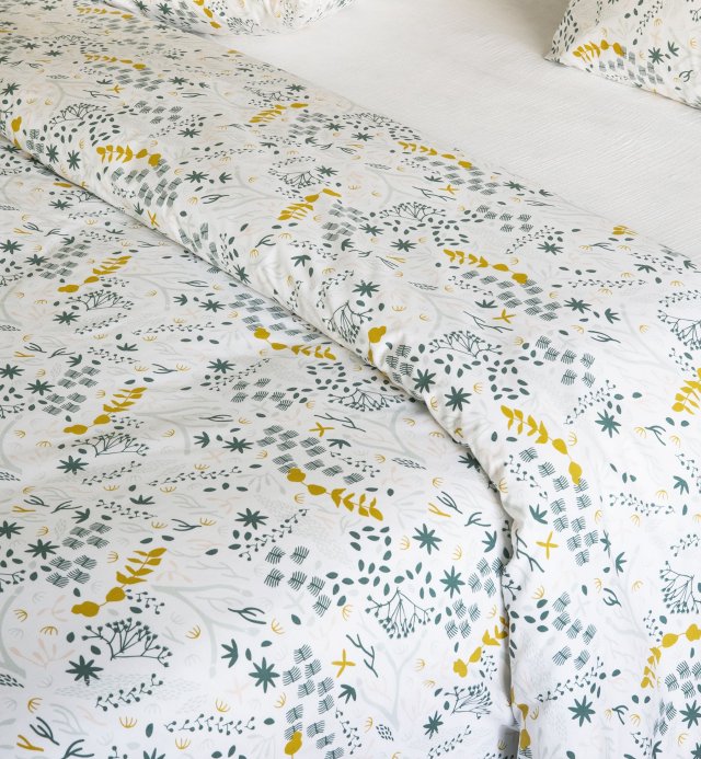 Adult Duvet Cover 100% Organic Cotton Yukari 220x240 - 240x260cm