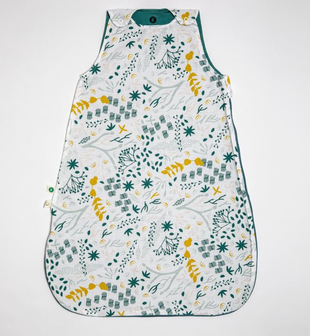 Summer sleeping bag TOG 1 Organic cotton with Yukari pattern