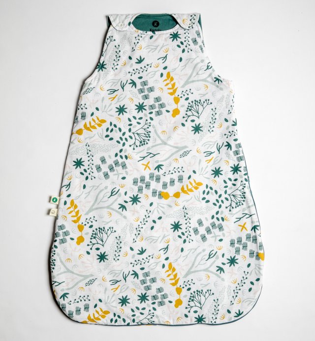 Winter sleeping bag TOG 2.5 Organic cotton printed Yukari patterns