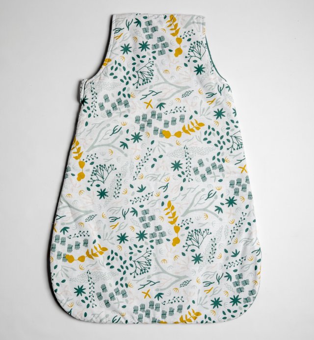 Winter sleeping bag TOG 2.5 Organic cotton printed Yukari patterns