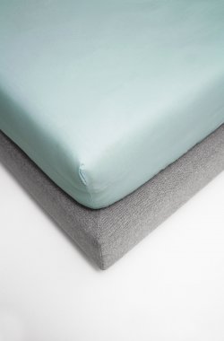 Organic Cotton fitted sheet 25cm