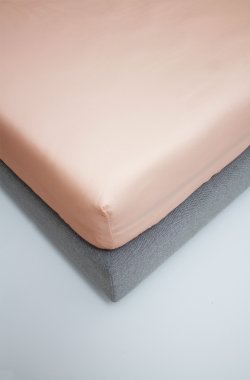 Organic Cotton fitted sheet 25cm