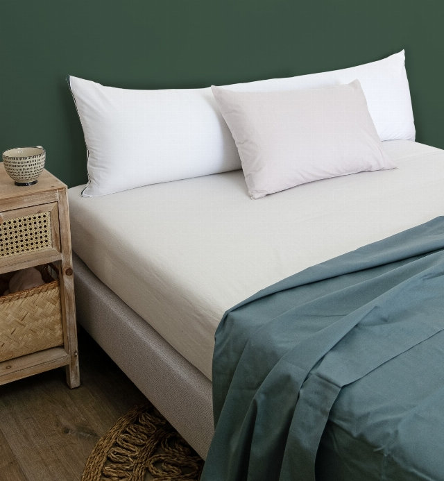 Air-conditioning pillow in TENCEL™ and Hawi Organic Cotton