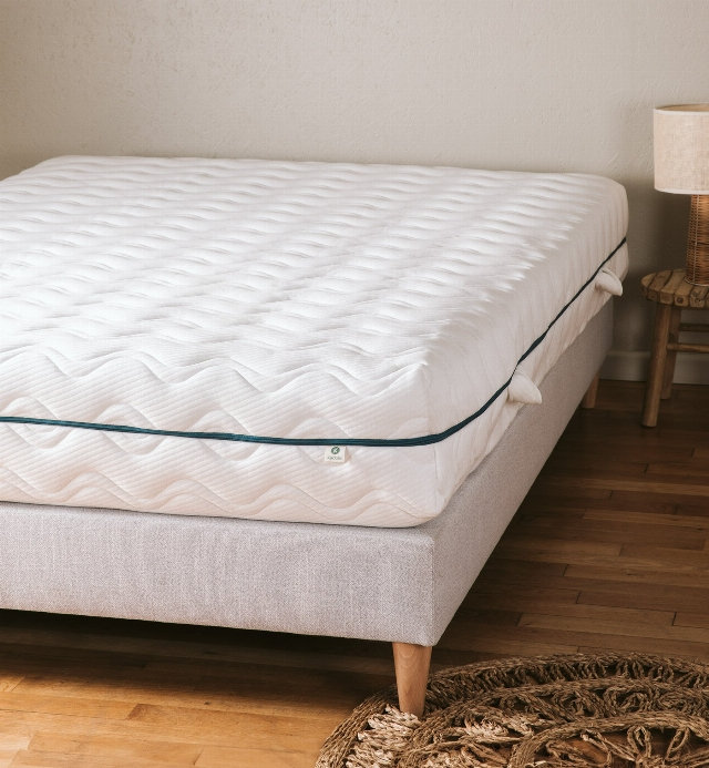 Matelas adulte %dimensions cocovario en fibre de coco et latex avec choix de confort