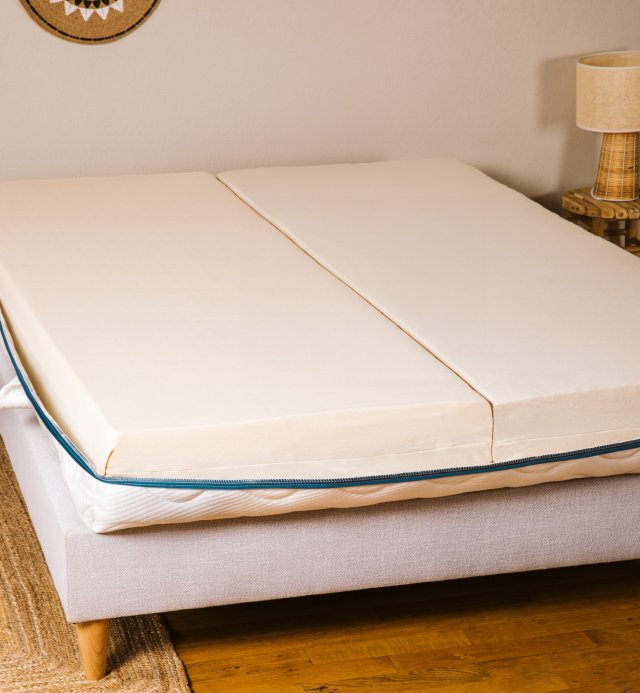 Matelas adulte %dimensions cocovario en fibre de coco et latex avec choix de confort