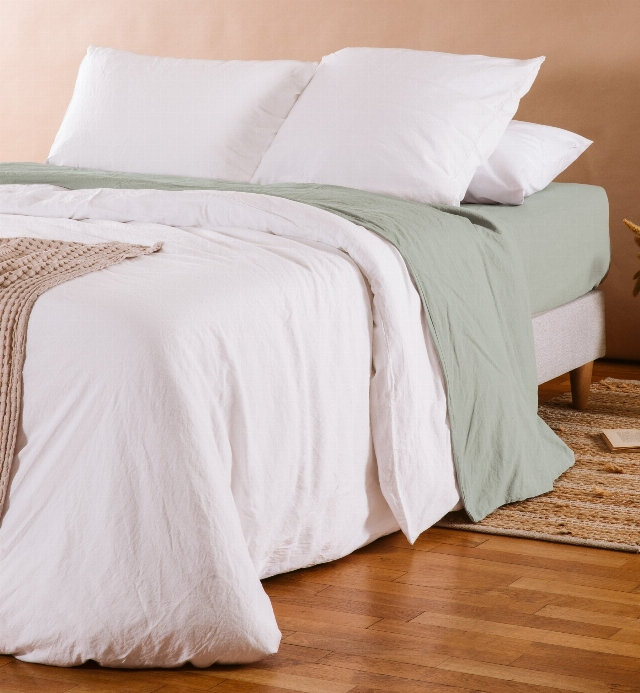 Adult fitted sheet - satin Organic Cotton - 140x190cm - 140x200cm- 160x200cm - 180x200cm 4 colors