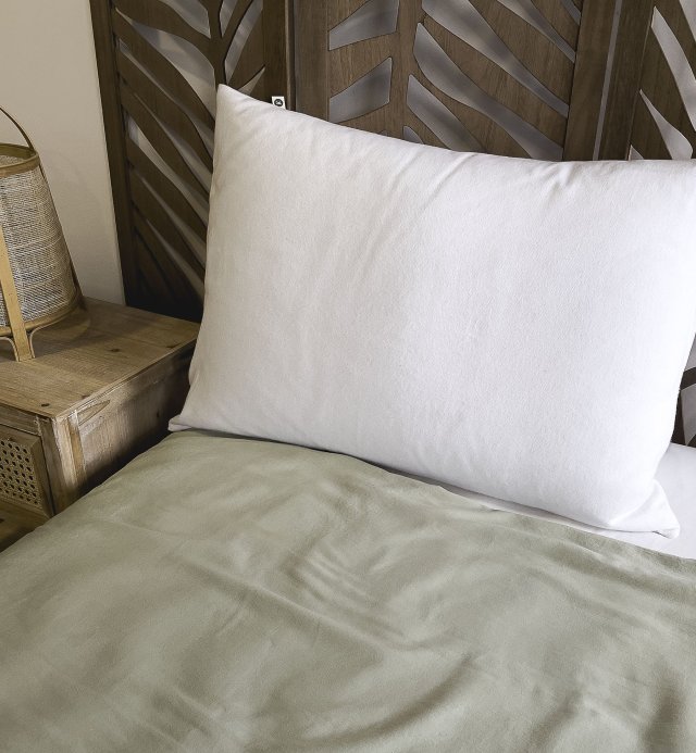 Pillow protector or pillow slip - 40x60 50x70 60x60cm -flannel 100% organic cotton