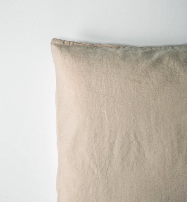 Pillowcase - satin Organic Cotton - 40x60cm - 50x70cm - 60x60cm 4 colors