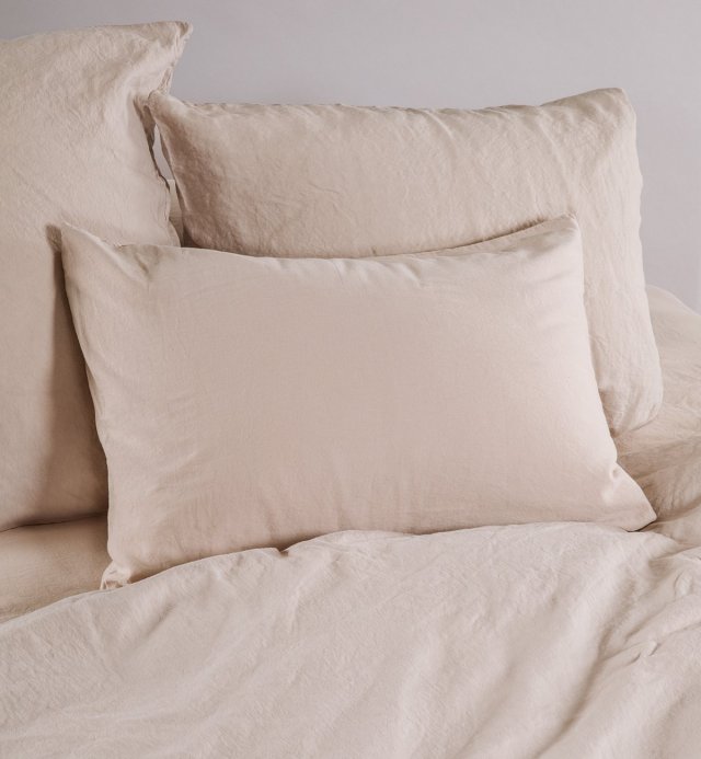 Pillowcase - satin Organic Cotton - 40x60cm - 50x70cm - 60x60cm 4 colors