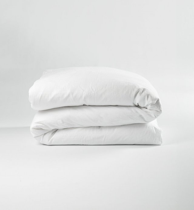 Plain Baby Duvet Cover - 100% Organic Cotton 100x140cm - 75x120cm - 140x150cm