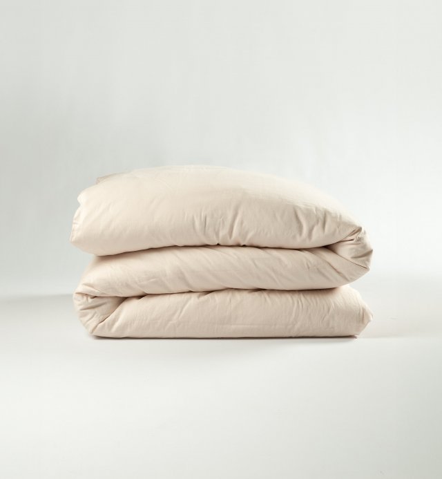 Plain Baby Duvet Cover - 100% Organic Cotton 100x140cm - 75x120cm - 140x150cm