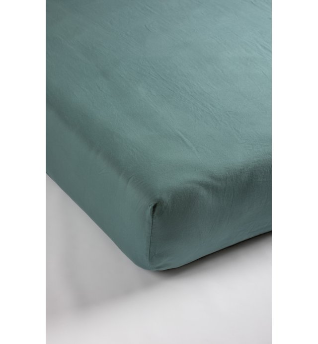 Drap housse Coton Bio lit adulte bonnet 25cm certifié GOTS 80x200 140x190 140x200 160x200 180x200