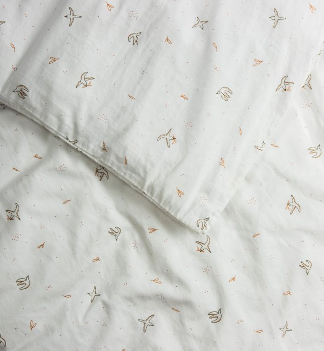 Envolée Organic Cotton Duvet Cover for Crib 100x140cm 75x120cm