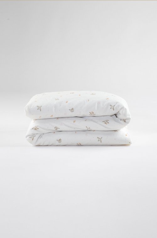 Envolée Organic Cotton Duvet Cover for Crib 100x140cm 75x120cm