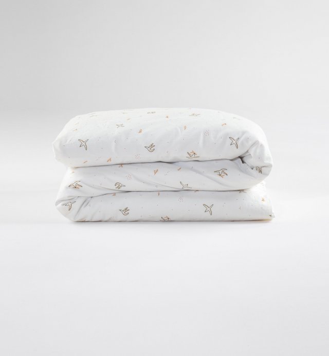 Envolée Organic Cotton Duvet Cover for Crib 100x140cm 75x120cm