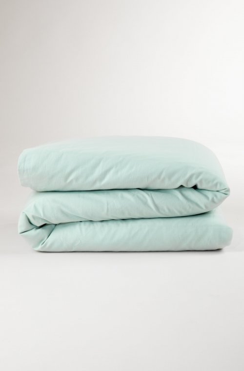 Plain Baby Duvet Cover - 100% Organic Cotton 100x140cm - 75x120cm - 140x150cm