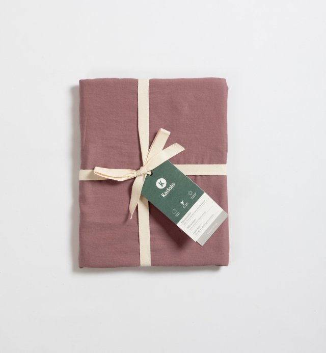 Pillowcase 100% Organic Cotton choice of colors 60x60 - 50x70 - 40x60