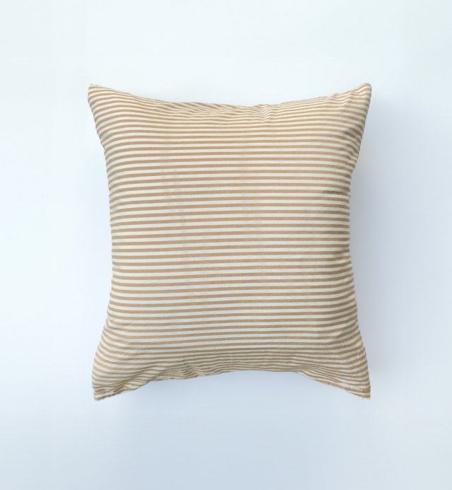 Organic Cotton Percale striped pillowcase size 60x60cm 50x70cm 40x60cm