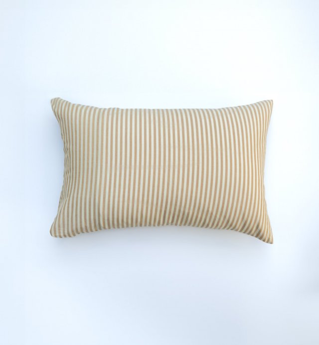 Organic Cotton Percale striped pillowcase size 60x60cm 50x70cm 40x60cm