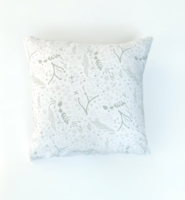 Organic cotton pillowcase with Yukari motif 60x60 - 50x70 - 40x60