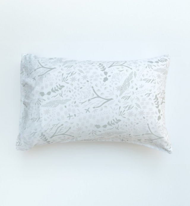 Organic cotton pillowcase with Yukari motif 60x60 - 50x70 - 40x60