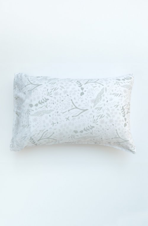 Organic cotton pillowcase with Yukari motif 60x60 - 50x70 - 40x60