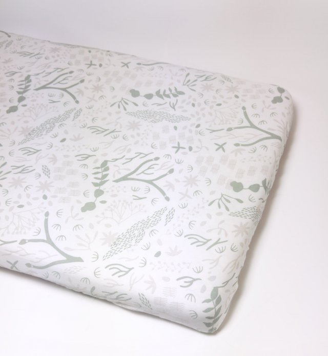 Drap housse Coton Bio Berceau Yukari douceur 50x83