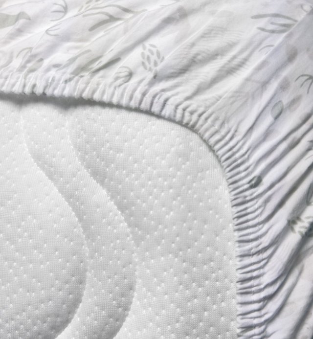 Drap housse bébé motifs Yukari douceur en Coton Bio pour landau ou couffin