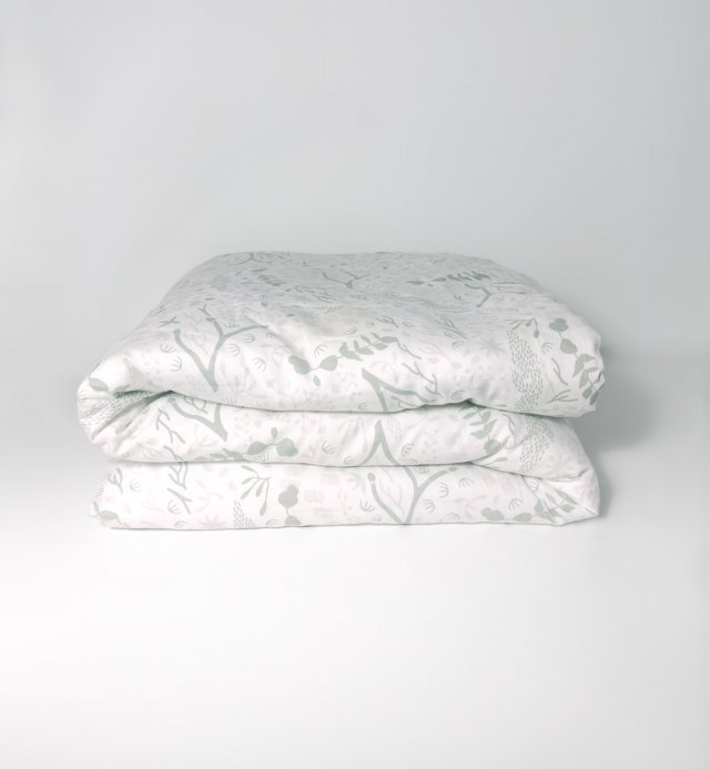 Capa de edredão para adultos 100% algodão orgânico Yukari Softness 220x240 - 240x260cm