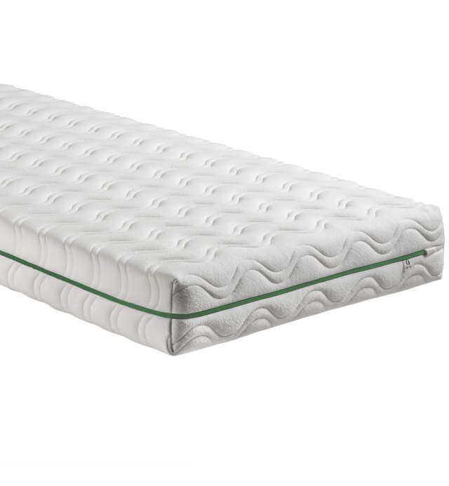 Aloe R New latex and recycled polyester fabric children's mattress available in 90x190cm and 90x200cm sizes