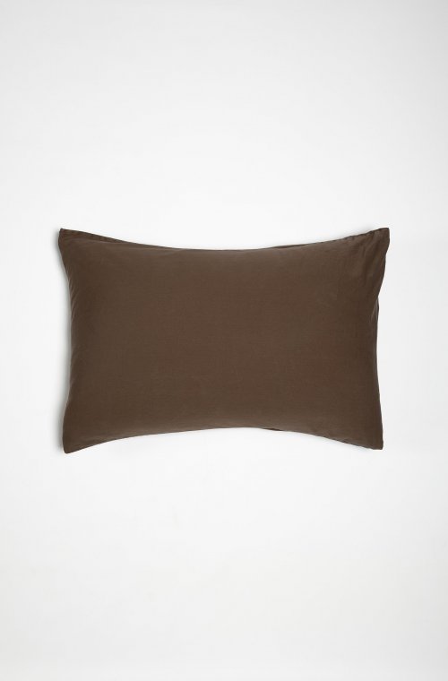 Funda de almohada - algodón orgánico satinado - 40x60cm - 50x70cm - 60x60cm 4 colores