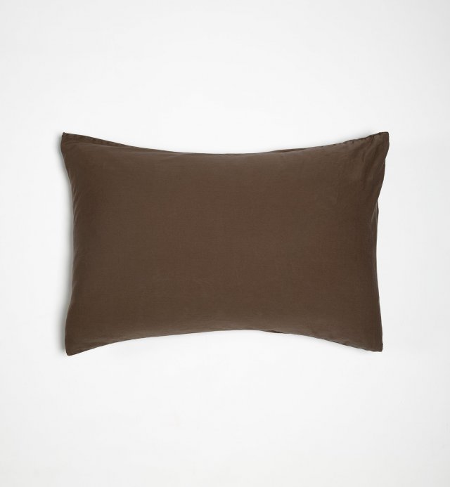 Funda de almohada - algodón orgánico satinado - 40x60cm - 50x70cm - 60x60cm 4 colores