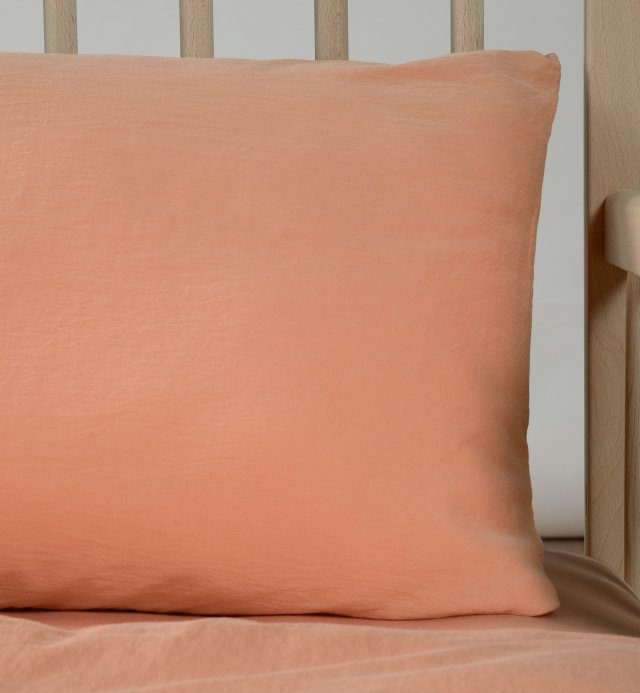 Pillowcase - satin Organic Cotton - 40x60cm - 50x70cm - 60x60cm 4 colors