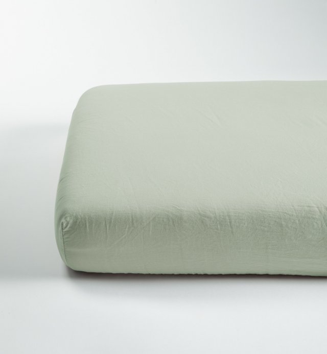 Crib sheet - satin Organic Cotton - 60x120cm - 70x140cm - 4 colors