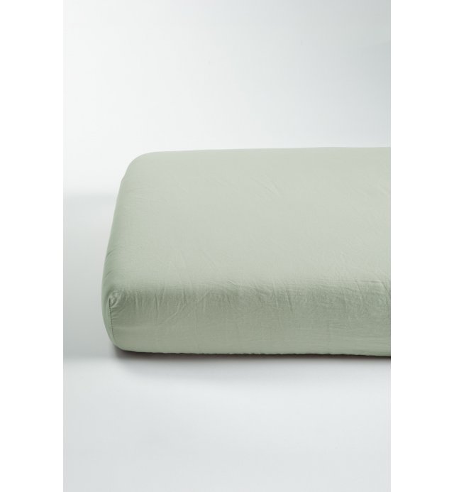 Lençol de cama para criança - algodão orgânico acetinado - 90x190cm - 90x00cm - 4 cores