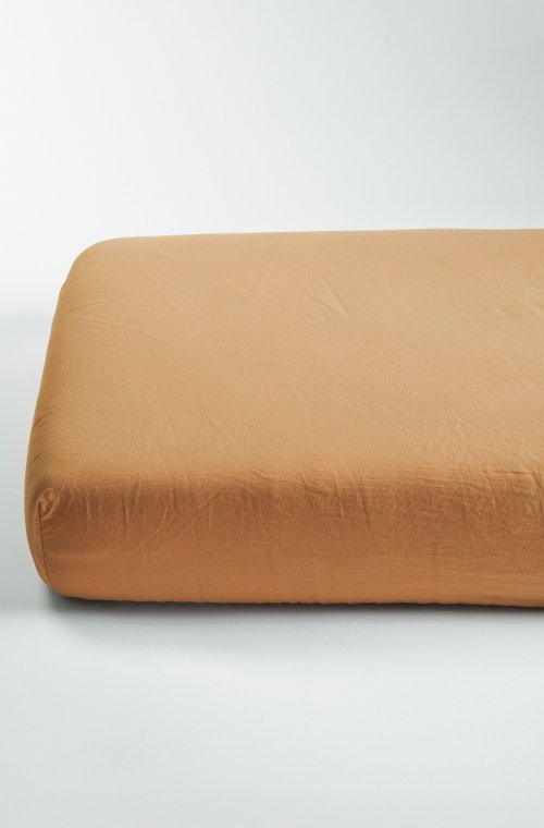 Adult fitted sheet - satin Organic Cotton - 140x190cm - 140x200cm- 160x200cm - 180x200cm 4 colors