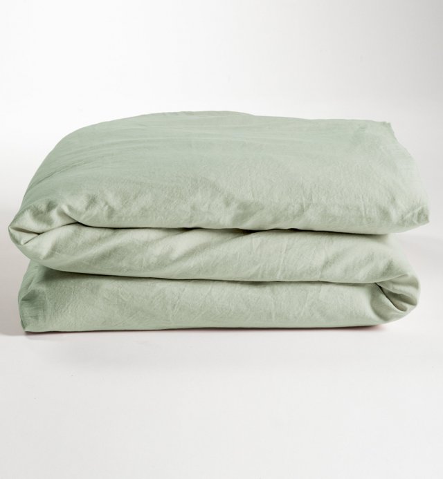 Duvet Cover kids' bed or 1 person- satin Organic Cotton - 140X200cm - 7 colors