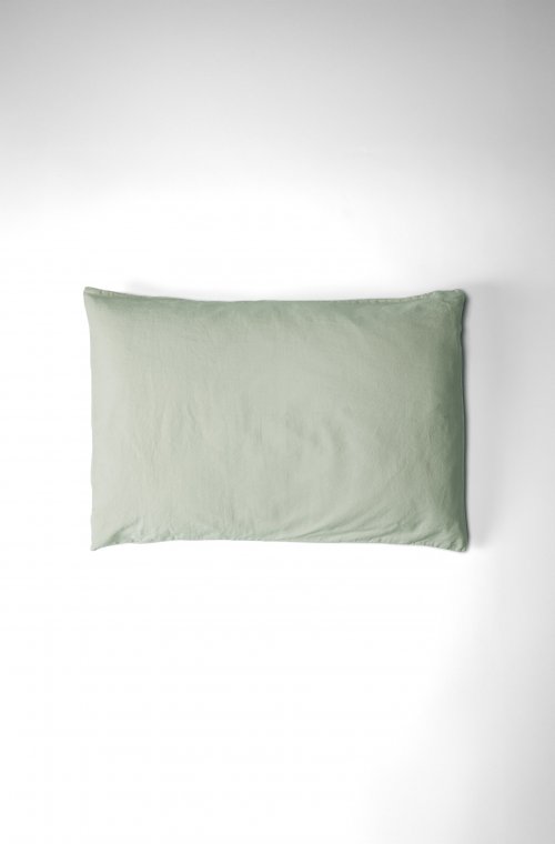 Pillowcase - satin Organic Cotton - 40x60cm - 50x70cm - 60x60cm 4 colors