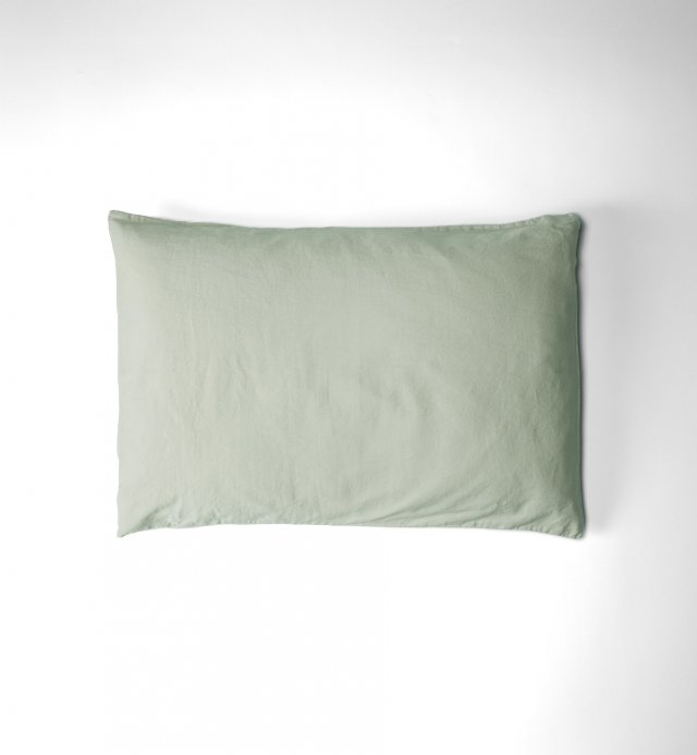 Funda de almohada - algodón orgánico satén lavado - 40x60cm - 50x70cm - 60x60cm