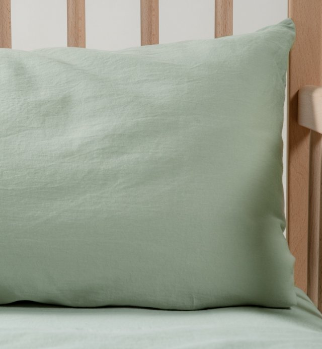 Pillowcase - satin Organic Cotton - 40x60cm - 50x70cm - 60x60cm 4 colors