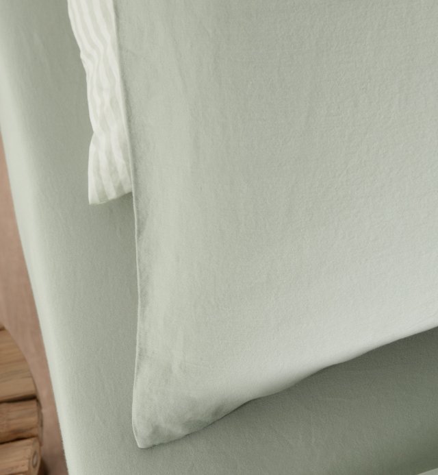 Pillowcase - satin Organic Cotton - 40x60cm - 50x70cm - 60x60cm 4 colors