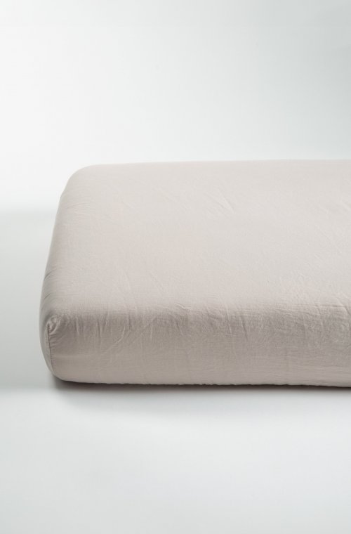 Lençol de cama para criança - algodão orgânico acetinado - 90x190cm - 90x00cm - 4 cores