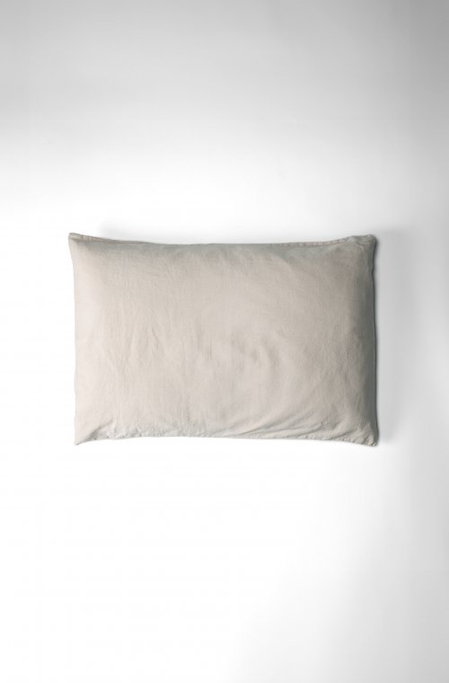 Funda de almohada - algodón orgánico satinado - 40x60cm - 50x70cm - 60x60cm 4 colores