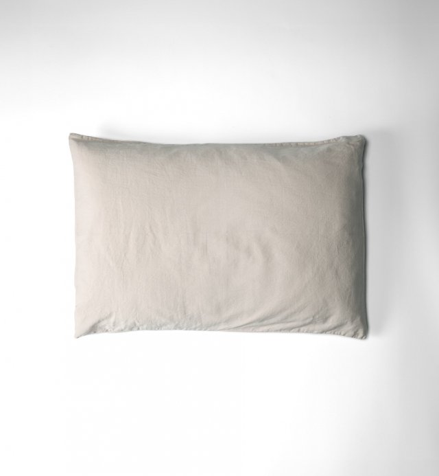 Funda de almohada - algodón orgánico satén lavado - 40x60cm - 50x70cm - 60x60cm