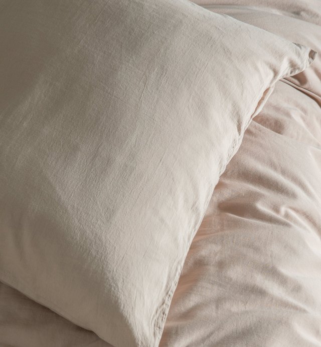 Pillowcase - satin Organic Cotton - 40x60cm - 50x70cm - 60x60cm 4 colors