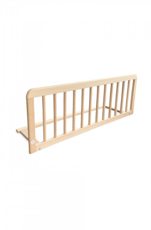 Solid wood anti-fall barrier to ensure the safety of your children's bed