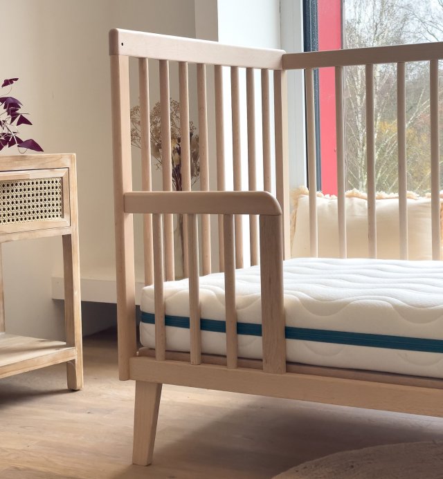 %dimensions Babymatras COCOLEGEND® Kadolis, een babymatras met natuurlijk en ademend comfort in natuurlijke vezels