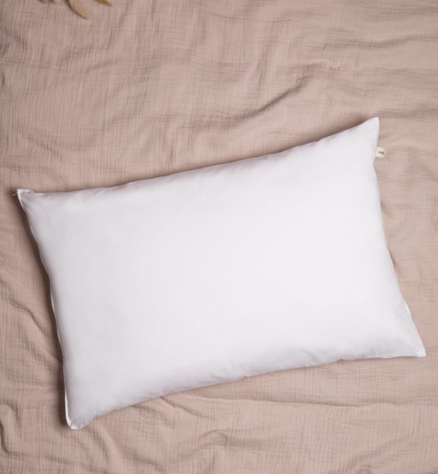 Pillow with removable cover in Kadolis Organic Cotton 40x60 - 50x70 - 60x60