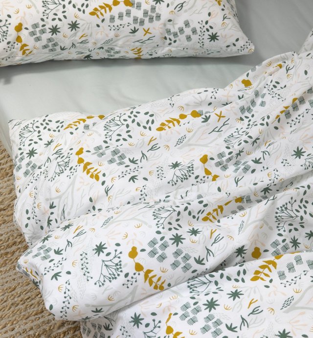 Drap plat motifs japonais pour Enfant - Coton Bio- Yukari